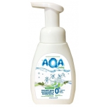 аксессуар для купания детей Пенка AQA Baby New и шампунь с маслами для сухой и чувствительной кожи 250 мл