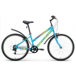 велосипед Altair MTB HT 26 1.0 Lady (2018), бирюзовый