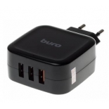 зарядное устройство Buro TJ-285B QC3 черное