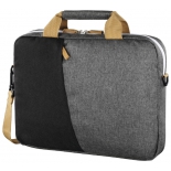 сумка для ноутбука Hama Florence Notebook Bag 13.3, черно-серая
