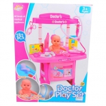 набор игровой Наша Игрушка RX2000-1 Доктор с куклой, 28 предм