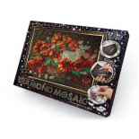 набор для вышивания алмазная мозаика Danko Toys Diamond Mosaic Цветы (DM-01-06)
