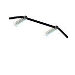 турник STARFIT Slim 1, с малым выносом