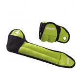 утяжелитель Starfit WT-201 (для рук) Эргономичные, 0,75 кг, зеленый/черный