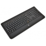 клавиатура Logitech Wireless Illuminated Keyboard K800 Black USB