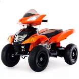 электромобиль Квадроцикл RiverToys Е005КХ-A, оранжевый