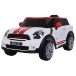 электромобиль RiverToys Mini Cooper JJ2258, белый