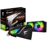 видеокарта GeForce GIGABYTE Aorus GeForce RTX 2080 XTREME Waterforce 8G, GV-N2080AORUSX W-8GC