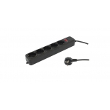 сетевой фильтр PC Pet (AP01006-1.8-B) черный