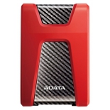 внешний жёсткий диск HDD Adata DashDrive Durable HD650, 1Тб, красный