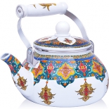 чайник для плиты MAYER & BOCH MB 27980 2,5л эмаль, узоры