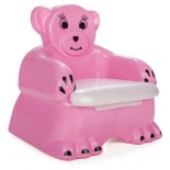 горшок детский медвежонок Pilsan Bobo Child Potty (07-505-T), розовый