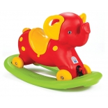качалка детская Pilsan слоник с блокировкой Rocking Elephant (07-523) красная