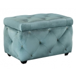 пуф Мебель Импэкс Leset Classic-Е64 Велюр YD-25B, бирюзовый