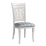 стул TetChair Siena (SA-SC) 46х59х98см, слоновая кость 2-5, ткань бирюзовая (H180-19)