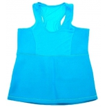 майка Bradex Body Shaper, для похудения, размер L, голубой