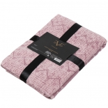полотенце Versace Bergner 91x183см, розовато-лиловое