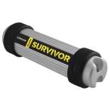 usb-флешка Corsair Flash Survivor USB 3.0 16GB, серебристо-черная