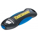 usb-флешка Corsair Flash Voyager USB 2.0 16Gb, черно-синяя