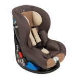 автокресло детское Leader Kids CORVET, коричнево-бежевое