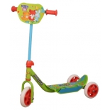 трехколесный самокат Moby Kids Мечта, зеленый