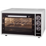 мини-печь, ростер KRAFT KF-MO 3801 W белый