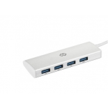 USB-концентратор Digma HUB-4U3.0-UC-S серебристый