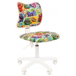 компьютерное кресло Chairman Kids 102 ткань монстры (7027825)
