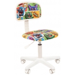 компьютерное кресло Chairman Kids 101 ткань монстры (7027821)