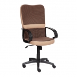 компьютерное кресло TetChair CH 757, коричневое/бежевое
