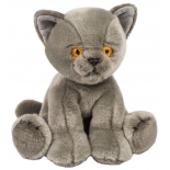 игрушка мягкая Maxitoys Котик серый 30 см (MT TSC091708 30)
