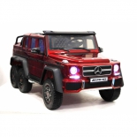 электромобиль RiverToys Mercedes-Benz G63 AMG 4WD, красный глянец