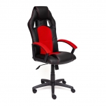 игровое компьютерное кресло TetChair Драйвер, черное/красное