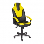 компьютерное кресло TetChair Нео 2, черное/желтое