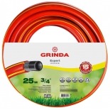 садовый шланг Grinda EXPERT 28 атмосфер, армированный, 3-х слойный, 3/4