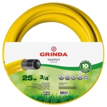 садовый шланг Grinda COMFORT 25 атмосфер, армированный, 3-х слойный, 3/4