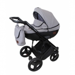 коляска Bruca Spirit (914) 2 в 1 Cloth Grey, серая