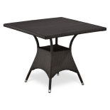 стол садовый Afina T190BD-W52-90х90 Brown (декинг)