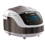 мультиварка Lumme Smart LU-1445, белая/сталь