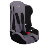 автокресло детское Zlatek Atlantic Basic, 1-2-3, 9-36 кг, серый