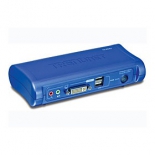 KVM-переключатель TRENDnet TK-204UK на 2 ПК