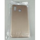 чехол для смартфона Fashion Case для Samsung A20/A30 2019, чехол-книжка, с визитницей, золотистый