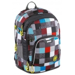 рюкзак детский Coocazoo Ray Day Checkmate Blue Red (00139270) серый/бирюзовый