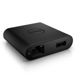 кабель-переходник Dell 470-ABRY USB-C на HDMI/VGA/Ethernet/USB 3.0