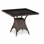 стол садовый Afina T220BT-W51-90x90 Brown