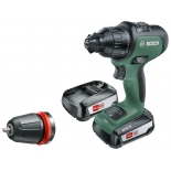 Дрель Bosch AdvancedImpact 18 шуруповерт ,аккум. патрон:быстрозажимной (кейс в комплекте)