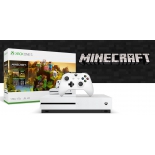 игровая приставка Microsoft Xbox One S, 1 TB с двумя джойстиками (полная коллекция Minecraft)