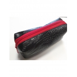 косметичка NOSIMOE 1381-01К пенал (крокодил-черный)