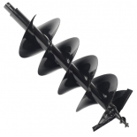 мотобур шнек Patriot D 250B (двухзаходный, для мотобура, для грунта, сменные ножи, D=250мм)