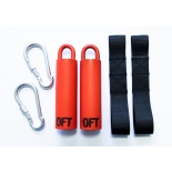 рукоять для тяги Original FitTools Рукоятки в виде нунчак универсальные (пара) FT-NNCKG